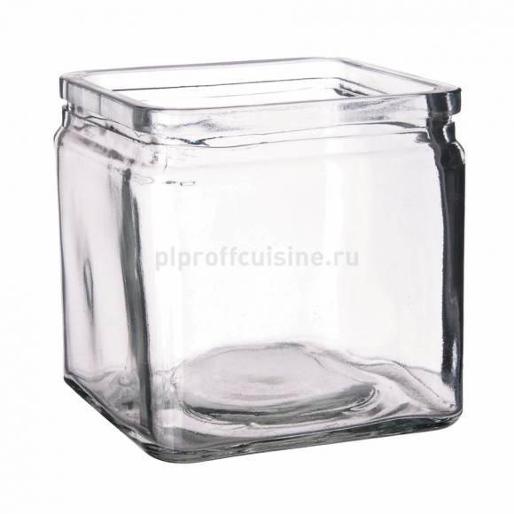 Банка квадратная для подачи 1200мл P.L. 120х120х120мм 15P544 81200133 /12/ Банка квадратная для подачи 1200мл P.L. 120х120х120мм 15P544 81200133 /12/