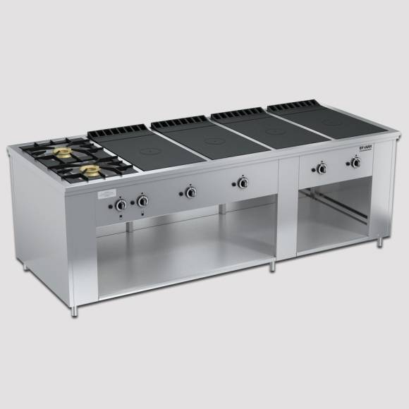 Плита газовая ПРГ-IIA-10-4 Maxi 8256 Плита газовая ПРГ-IIA-10-4 Maxi 8256