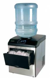 Льдогенератор COOLEQ ZB-15B  (наливной, с бутылью, пальчиковый) 15кг/сутки