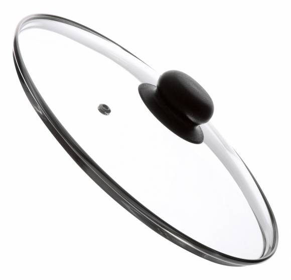 Крышка стеклянная 280мм с пароотводом 4517 Крышка стеклянная 280мм с пароотводом 4517