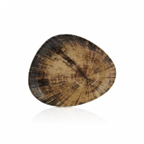 Блюдце кофейное 14*11см фарфор Kolezyum By Bone TN-KL-ZT-02-STB /6/