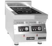 Плита индукционная 2-х конфорочная Abat КИП-27Н-5,0 настольная серия 700 Плита индукционная 2-х конфорочная Abat КИП-27Н-5,0 настольная серия 700