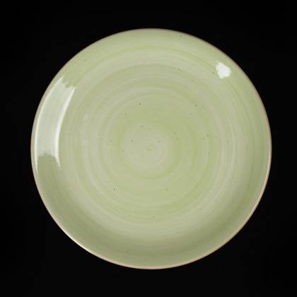 Тарелка мелкая 255мм Corone Nature зеленая /12/ Тарелка мелкая 255мм Corone Nature зеленая /12/