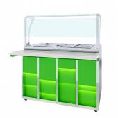 Мармит вторых блюд паровой Neon Luxstahl МВП (С)-1500 Premium Мармит вторых блюд паровой Neon Luxstahl МВП (С)-1500 Premium