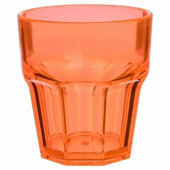 Олд Фэшн 250 мл. d=83 мм. h=90 мм. поликарбонат оранжевый MGProf 79636