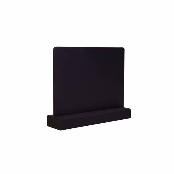 Табличка меловая горизонт. на дерев. подставке черн. А6 105*150 мм.