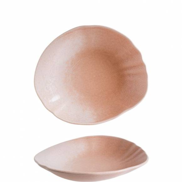 Тарелка глубокая 1700 мл 270мм Bonna Blush BLHTON27CK форма Ваго волнистый край