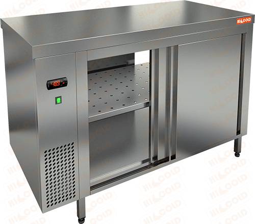 Стол тепловой Hicold TST430 14 GN O островной сквозной