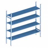 Cтеллажная система Polair LOAD.ME inox 5 ярусов 1500x400x1600