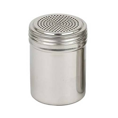 Емкость для сыпучих продуктов 300мл нерж. крышка с мелкими отверстиями Maco DRG10 Емкость для сыпучих продуктов 300мл нерж. крышка с мелкими отверстиями Maco DRG10