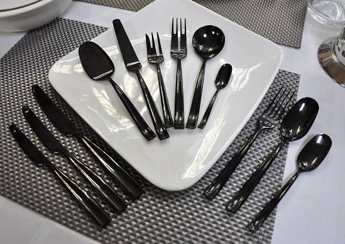 Нож столовый Pintinox Infinito Black черный 19D00003 /12/