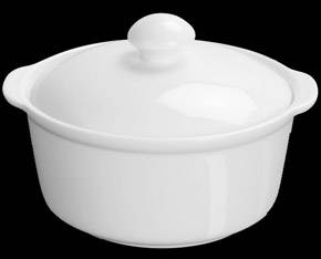 Бульонница 300мл с крышкой и ушками Wilmax WL-991141 /6/36/