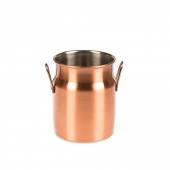 Кувшин для подачи металл 10х8см с ручками P.L. цвет медный 99005812 Кувшин для подачи металл 10х8см с ручками P.L. цвет медный 99005812