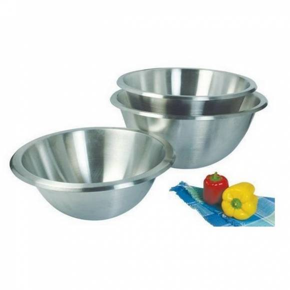 Миска нержавеющая сталь 200мм полусферическая Maco BW20 2л Миска нержавеющая сталь 200мм полусферическая Maco BW20 2л