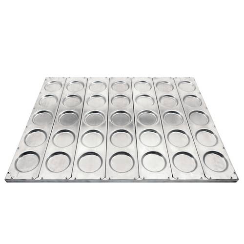 Лист для выпечки гамбургеров 90 мм 530*325 Лист для выпечки гамбургеров 90 мм 530*325