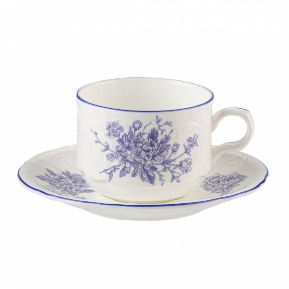 Пара чайная 240 мл Sea Flower P.L. Proff Cuisine NY-BQC4767B-240CX6 Пара чайная 240 мл Sea Flower P.L. Proff Cuisine NY-BQC4767B-240CX6