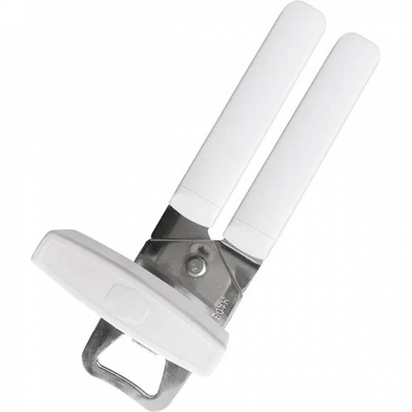 Открывалка для консервных банок сталь нерж.,пластик ,L=180,B=46мм серебрист.,белый Ghidini 058white Открывалка для консервных банок сталь нерж.,пластик ,L=180,B=46мм серебрист.,белый Ghidini 058white