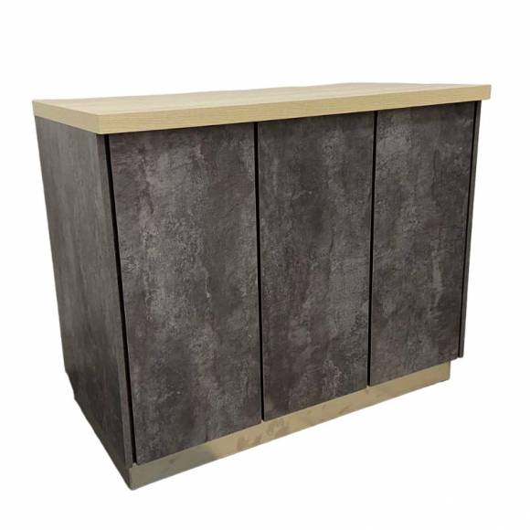 RD Прилавок кассовый металл+ЛДСП 1100х600х900  (без столешницы)