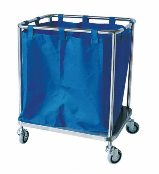 Тележка для прачечной ТП22.5 ОЛДАК мешок 200л г/п 80кг нерж.