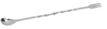 Ложка барная с вилочкой 25см MGSteel 38734 