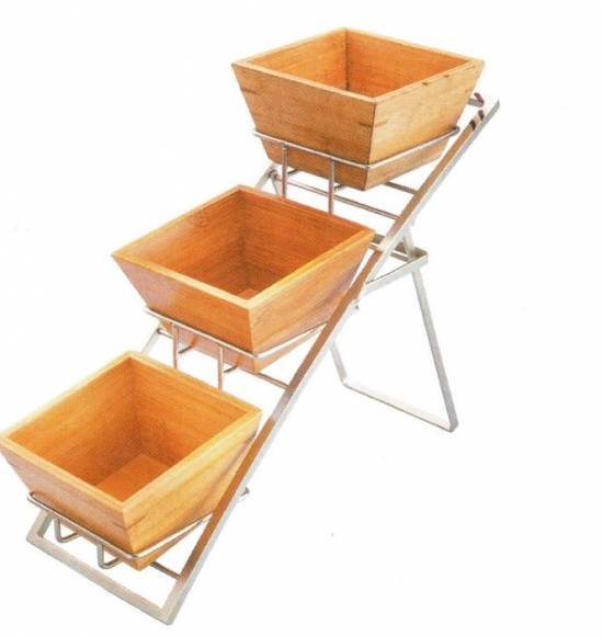 Горка сервиров.мет на три глубок.блюда для выкладки 33см*15см, h31см P.L. GU-ARCHSBAM-CB 92000058 Горка сервиров.мет на три глубок.блюда для выкладки 33см*15см, h31см P.L. GU-ARCHSBAM-CB 92000058