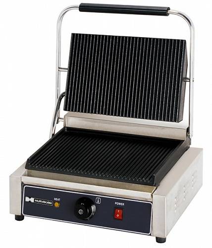 Гриль контактный Hurakan HKN-PE34R рифленая поверхность