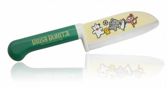 Нож поварской Tojiro Brisa Bonita 115мм сталь Sus420J2, рукоять пластик зеленый BB-4 Нож поварской Tojiro Brisa Bonita 115мм сталь Sus420J2, рукоять пластик зеленый BB-4