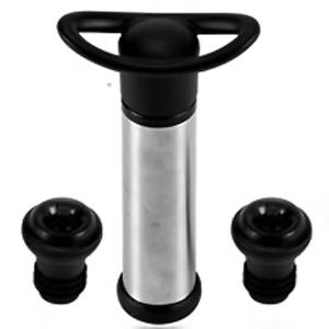 Пробка вакуумная для вина Paderno (помпа+2 пробки) 41499-00 02070229 Пробка вакуумная для вина Paderno (помпа+2 пробки) 41499-00 02070229