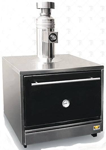 Печь на древесном топливе Vortmax CHO 45S Inox со сплошной дверью Печь на древесном топливе Vortmax CHO 45S Inox со сплошной дверью