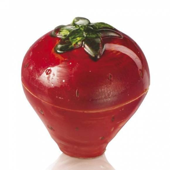 Форма д/шок. 3D "Клубника" d28мм h32мм, 28 ячеек, 12гр, п/к Martellato 20FRUIT03