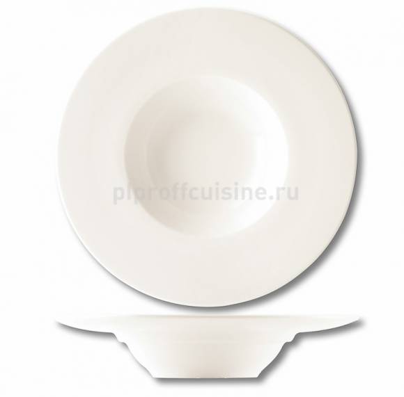 Тарелка для пасты 550мл d=300мм Kunst Werk "Black Label" F1648-12 99000032 /12/ Тарелка для пасты 550мл d=300мм Kunst Werk "Black Label" F1648-12 99000032 /12/