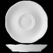 Блюдце  «В. Виена» D=120 H=16мм фарфор белый VW00513 /1/12/