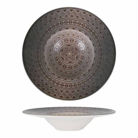 Тарелка для пасты 400 мл 280 мм Bonna Damasquino S-MT-DMSBNC28CK b Тарелка для пасты 400 мл 280 мм Bonna Damasquino S-MT-DMSBNC28CK b