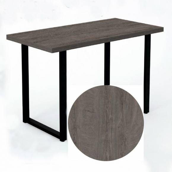 Стол прямой 1200х600х750 П-образный Дуб Рошелье