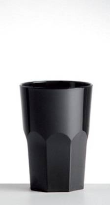 Стакан высокий 350мл GRANITY Acrylic Nipco черный 145мм 190915 /72/