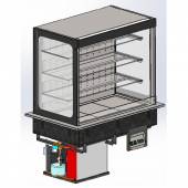 Витрина холодильная встраиваемая (с открытым доступом) Refettorio RC52D Drop IN 1145х700х1525