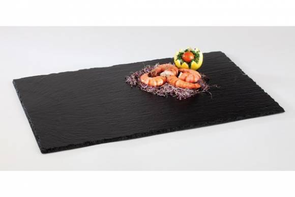 Блюдо для подачи 240*150мм сланец APS 00941 Блюдо для подачи 240*150мм сланец APS 00941