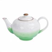 Чайник, 600 мл, фарфор,зеленый цвет "The Sun" P.L. 170645 /1/
