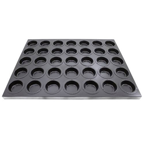 Лист для выпечки маффинов и кексов 62 мм 600*400 с антипригарным покрытием Лист для выпечки маффинов и кексов 62 мм 600*400 с антипригарным покрытием