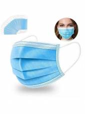 Маска защитная (трехслойная, одноразовая, нестерильная) (1 упаковка 50 шт.) /500/ 227299455 Маска защитная (трехслойная, одноразовая, нестерильная) (1 упаковка 50 шт.) /500/ 227299455