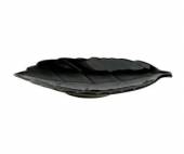 Блюдо листок 253х150мм Киото Блэк 22126B/PT211 /6/