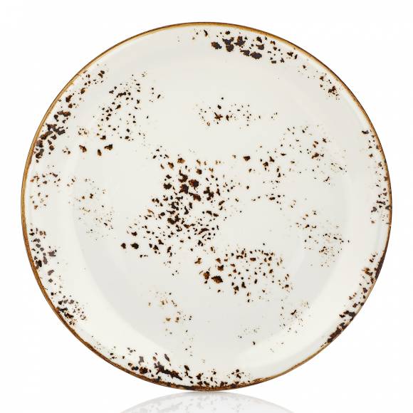 Тарелка мелкая 270мм фарфор Elegance By Bone HA-EL-ZT-27-DZ /6/ Тарелка мелкая 270мм фарфор Elegance By Bone HA-EL-ZT-27-DZ /6/