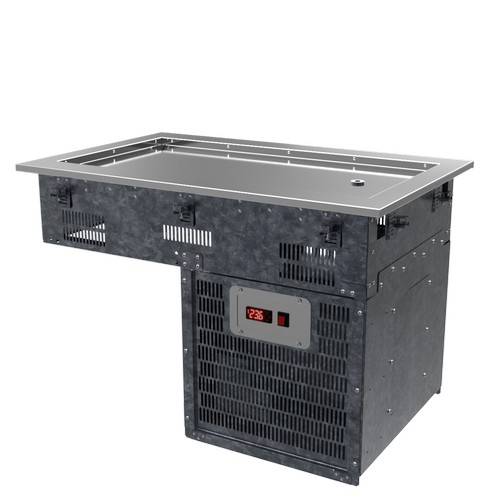 Прилавок холодильный встраиваемый RC13D Drop IN 1505х700х730; h=20