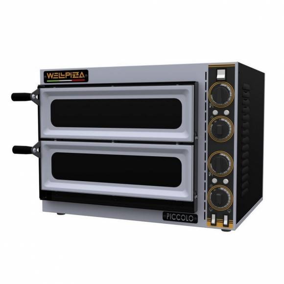 Печь для пиццы 2-камерная WLBake WellPizza Piccolo 2M
