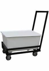 Тележка для белья Вязьма ТП-130 130л (корзина из пластика) Тележка для белья Вязьма ТП-130 130л (корзина из пластика)