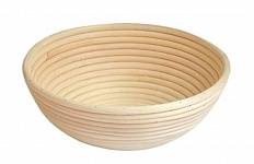 Форма для расстойки теста d=220 мм. h=80 мм. круглая, из лозы (ротанга) 71183 Форма для расстойки теста d=220 мм. h=80 мм. круглая, из лозы (ротанга) 71183