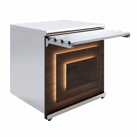 Прилавок нейтральный Pafos Luxstahl ПН-900 Premium