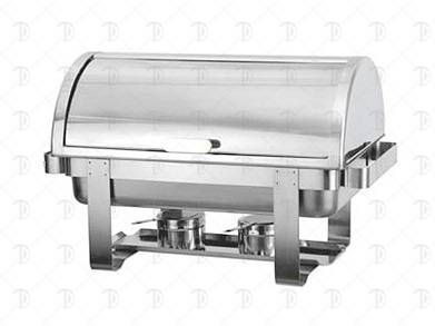 В.Мармит настольный прямоугольный Eksi 721R63-1 для GN1/1 нерж. 9л, с крышкой Roll Top В.Мармит настольный прямоугольный Eksi 721R63-1 для GN1/1 нерж. 9л, с крышкой Roll Top