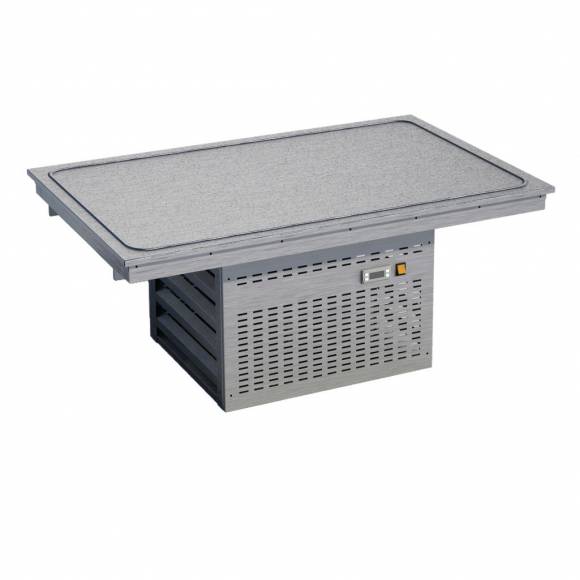 Поверхность охлаждаемая встраиваемая Gastrolux ПОВ-187/Н нерж.сталь