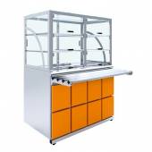 Прилавок холодильный Domino Luxstahl ПХК (С)-1200 Premium Прилавок холодильный Domino Luxstahl ПХК (С)-1200 Premium